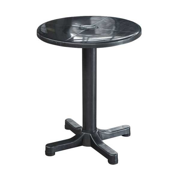 Mesa Balcón Ø60 cm Antracita