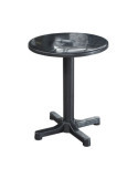 Mesa Balcón Ø60 cm Antracita