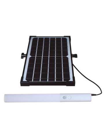 Pantalla LED Solar con Sensor Crepuscular y de Movimiento