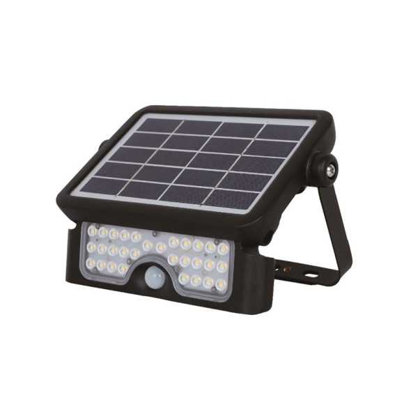 Proyector Solar 5 W 6000K Negro