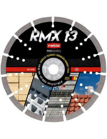 Disco Segmentado Láser RMX13 Ø230mm RATIO