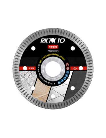 Disco Turbo Porcelánico RKTX10 Ø115mm RATIO