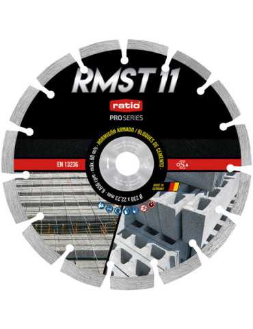 Disco Segmentado Láser RMST11 Ø230mm RATIO