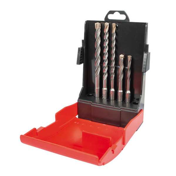 Juego de 5 Brocas SDS Plus Trijet RATIO