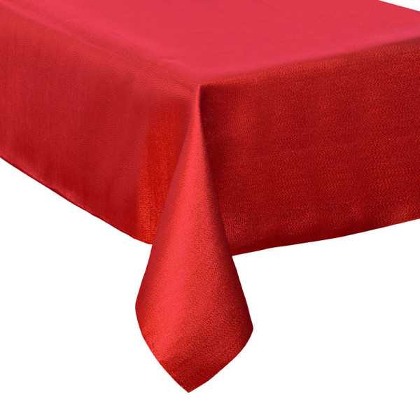 Mantel 140x360 cm Rojo 100% Poliéster