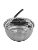 Centrifugador de Ensalada Acero Inoxidable 28 cm