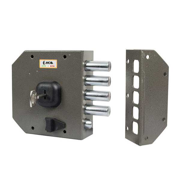 Cerradura de Sobreponer Serie 632 Derecha MOIA