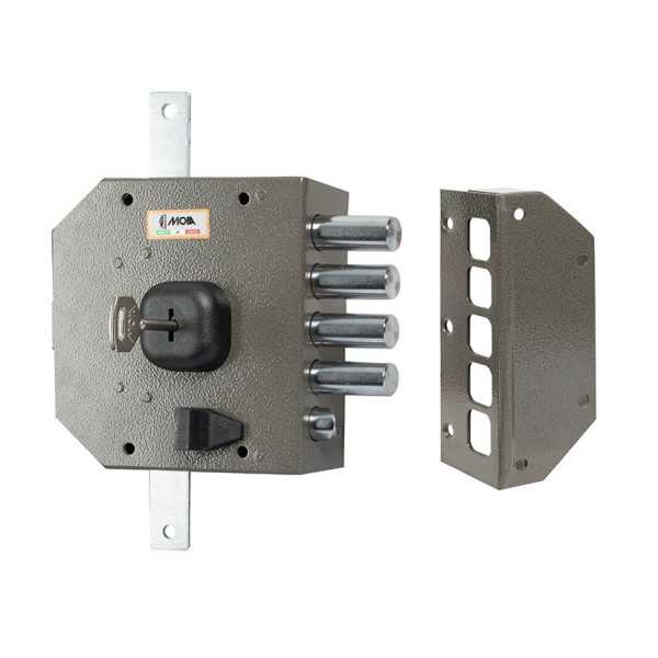 Cerradura de Sobreponer Serie 634 Derecha MOIA