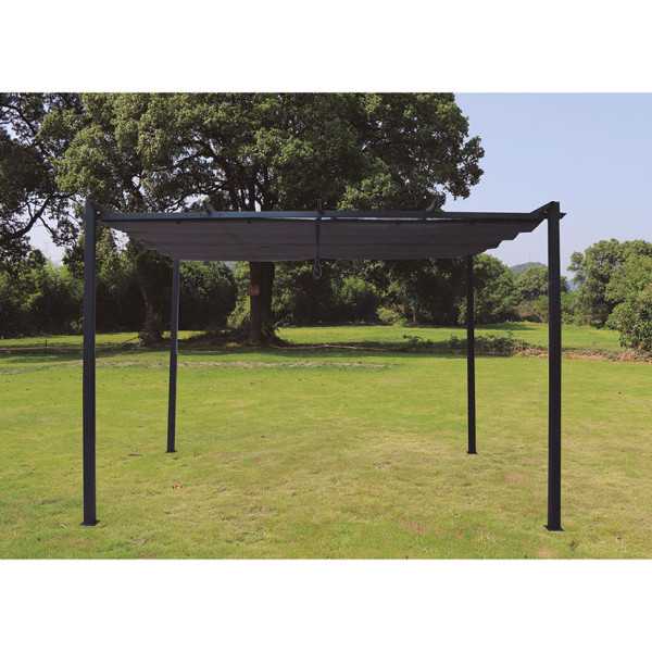 Carpa Corredera Acero 3x4 m