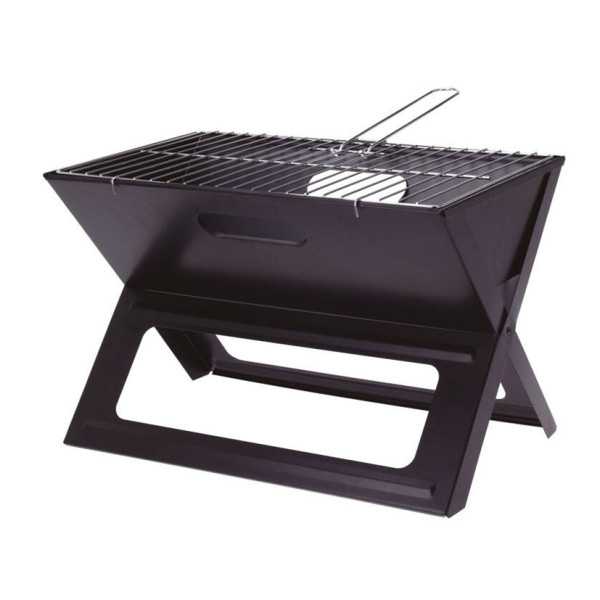 Barbacoa de Carbón Plegable 45x30x35 cm