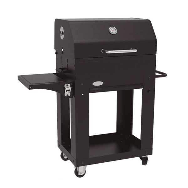 Barbacoa de Carbón con Tapa Superficie 73x29 cm