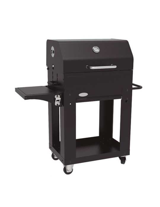 Barbacoa de Carbón con Tapa Superficie 73x29 cm