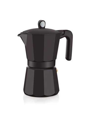 Cafetera Aluminio Induction Noir 12 Tazas MONIX