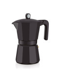 Cafetera Aluminio Induction Noir 12 Tazas MONIX