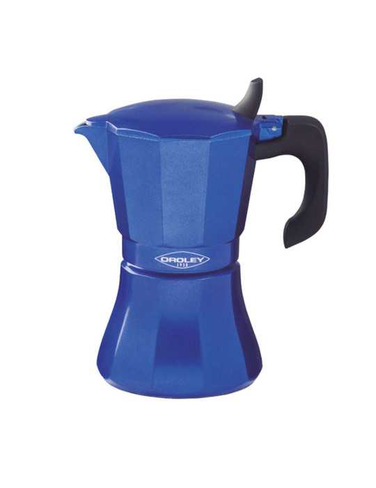 Cafetera 12 Tazas Petra Azul Inducción OROLEY