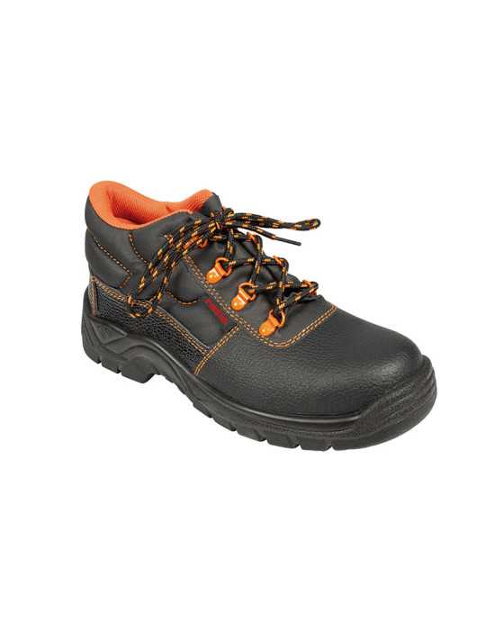 Bota de Seguridad Piel Negra New Galerna N 39 RATIO