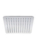 Rociador de Ducha Metal Inox Cuadrado 25 cm Cromo ORFESA