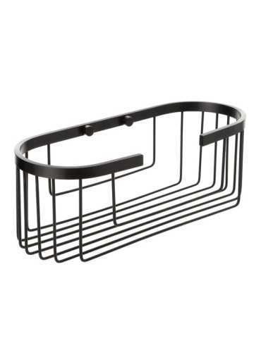 Cestillo Aluminium Black Ovalado TATAY