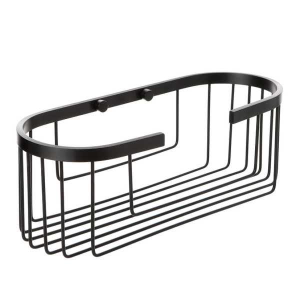 Cestillo Aluminium Black Ovalado TATAY