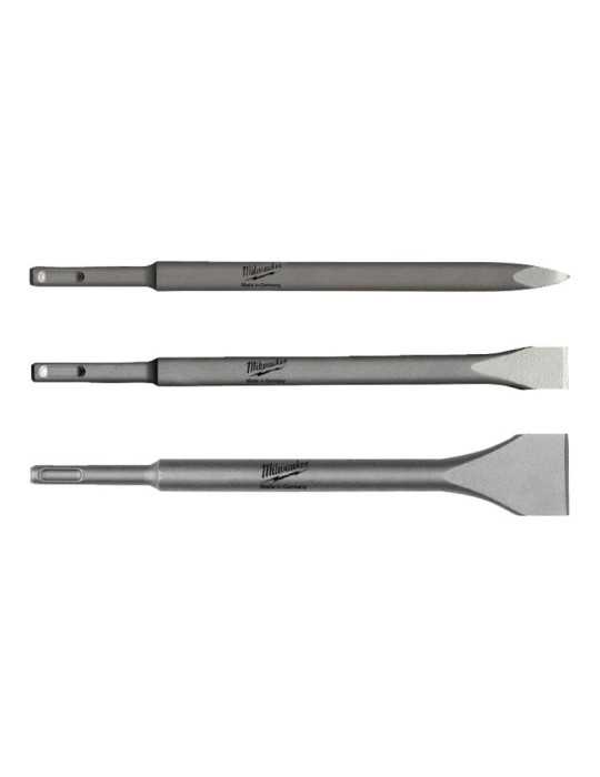 Estuche SDS-Plus 3 Piezas 250mm MILWAUKEE