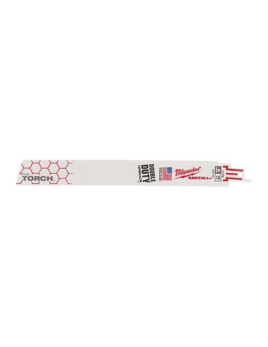 Hoja de Sable para Metal 230mm 18 TPI 5 Unidades MILWAUKEE