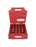 Estuche de 10 Vasos Largos Shockwave 1/2" MILWAUKEE