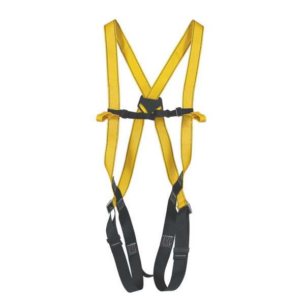 Kit Arnés con Dorsal, Cuerda y 2 Mosquetones SAFETOP