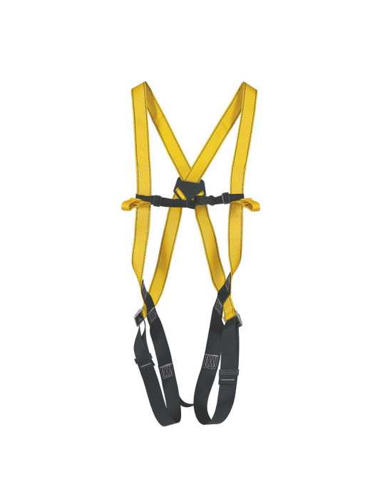 Kit Arnés con Dorsal, Cuerda y 2 Mosquetones SAFETOP