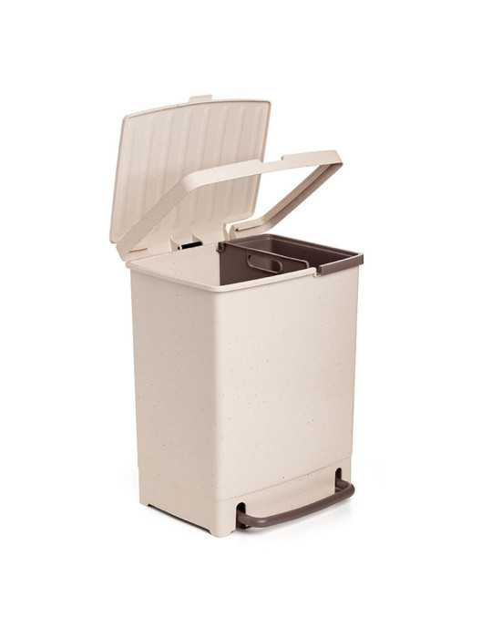 Cubo de Reciclaje 17 L + 8 L Ecohome TATAY