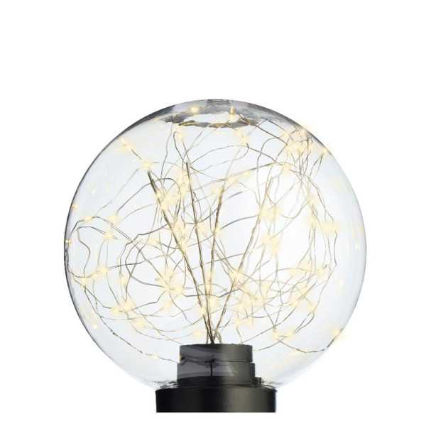 Bola Decorativa de Sobremesa 20 cm Transparente