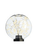 Bola Decorativa de Sobremesa 20 cm Transparente