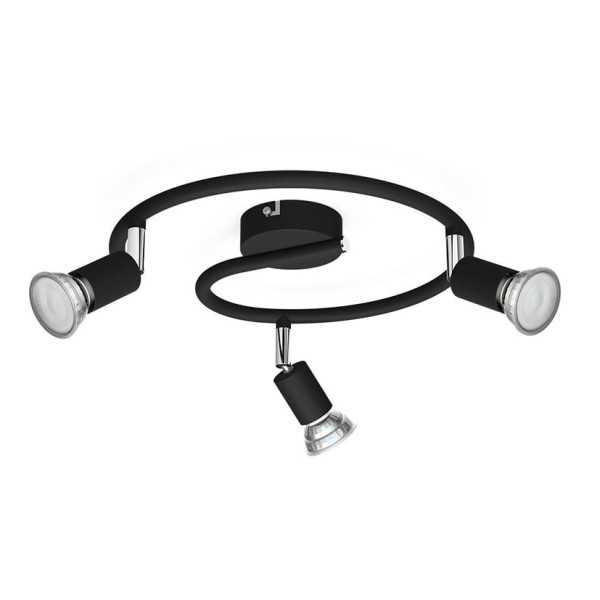 Limbali Plate/Spiral Black 3x50W 230V PHILIPS