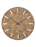 Reloj de Pared Metálico Bronce 55 cm