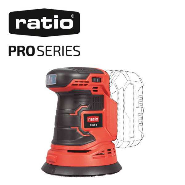Lijadora Rotorbital Ø125mm RLR20-B RATIO PRO