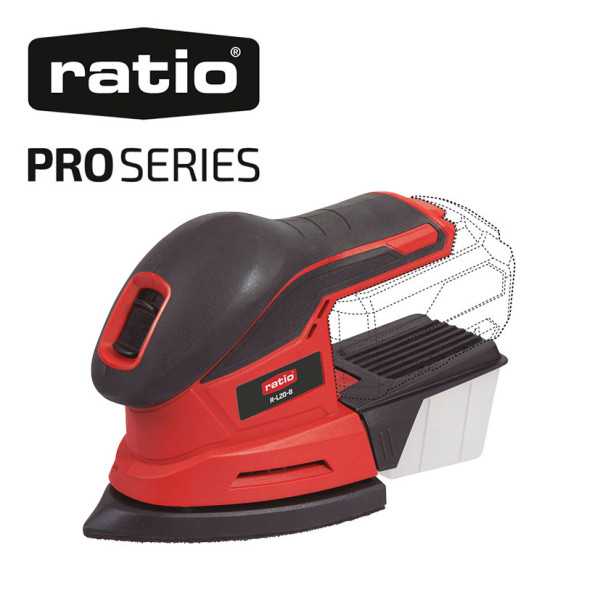 Lijadora Tipo Mouse R-L20-B RATIO PRO