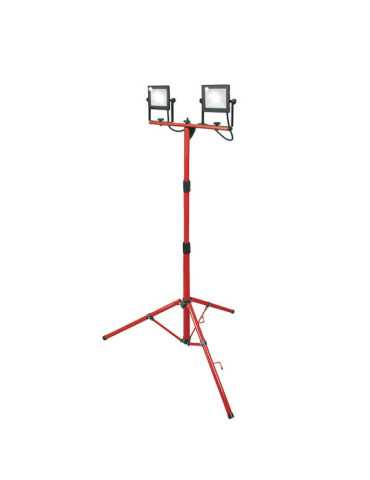 Foco LED con Trípode 2x30W Workline 5000K RATIO