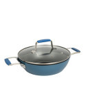 Cacerola Baja Aluminio Forjado Blue 24 cm HABITEX