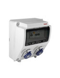 Caja 2 Tomas 2P+TTL Electrificada FAMATEL