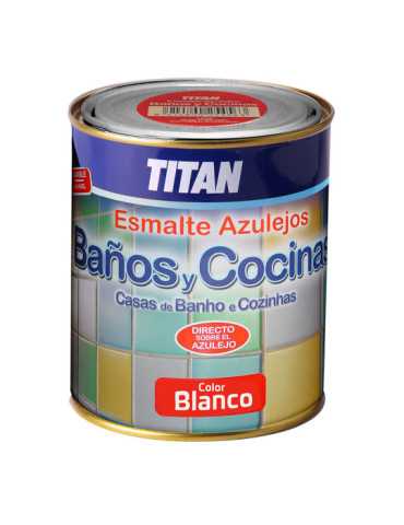 Baño y Cocina Blanco Satinado 750 ml TITAN