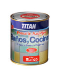 Baño y Cocina Blanco Satinado 750 ml TITAN