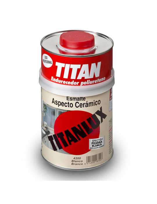 Esmalte Aspecto Cerámico Blanco Brillante 750 ml TITANLUX