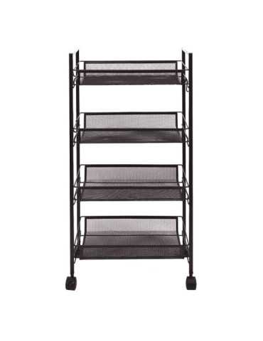 Carrito Camarera con Ruedas 4 Alturas