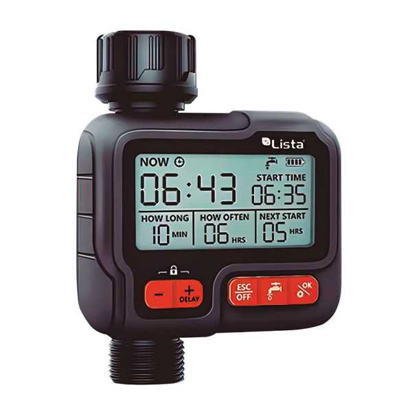 Programador Digital de Riego PDR-121 LISTA