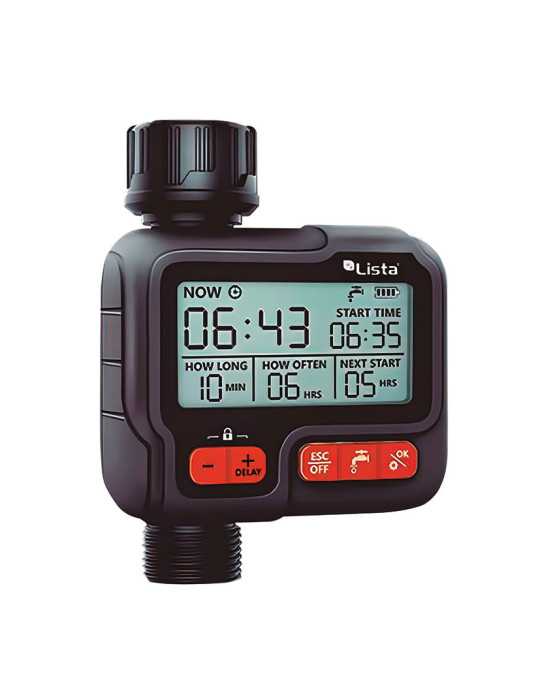 Programador Digital de Riego PDR-121 LISTA