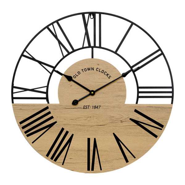 Reloj de Pared Clovis MDF/Metal 70 cm