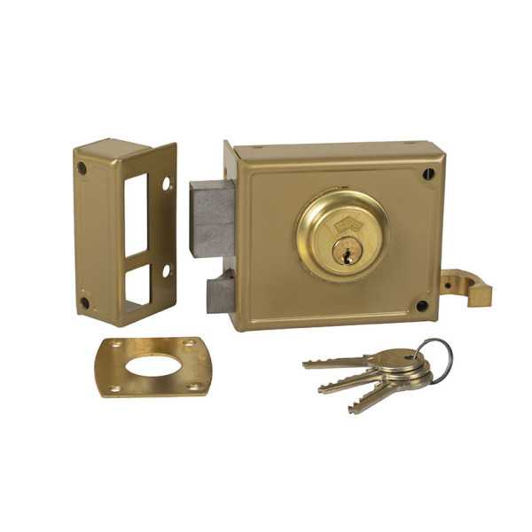 Cerradura de Sobreponer N 12 140mm Izquierda JIS