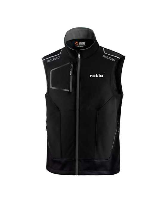 Chaleco Gris/Negro Talla M RATIO
