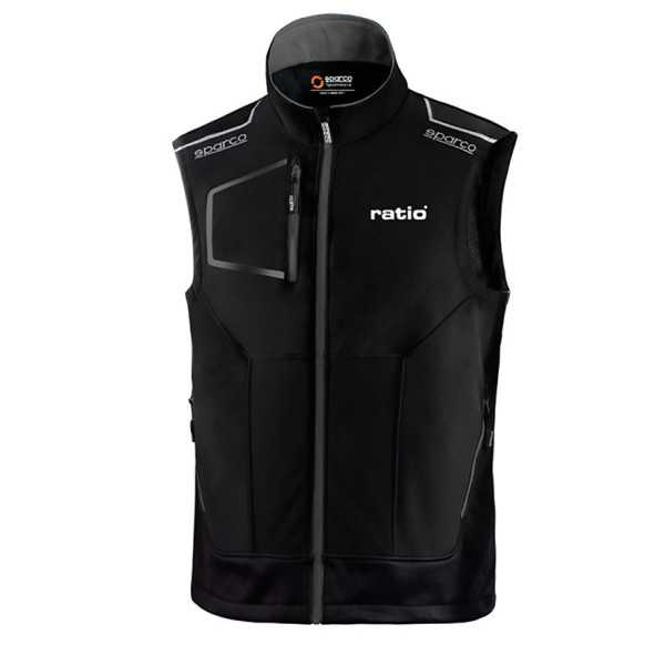 Chaleco Gris/Negro Talla L RATIO