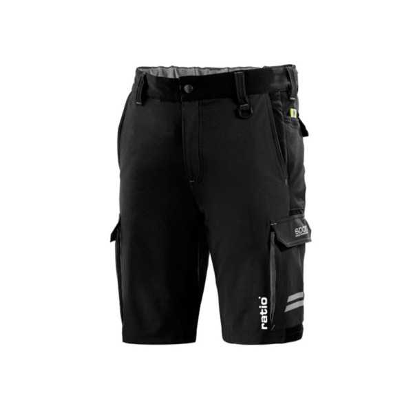 Bermuda Gris/Negro Talla L RATIO