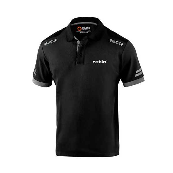 Polo Gris/Negro Talla XXL RATIO